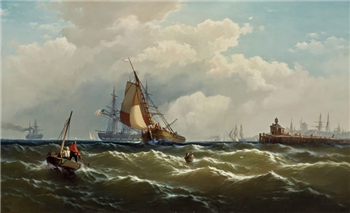 View of Jersey City from New York Harbor - Image 1 of 2