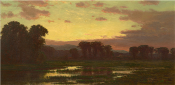 Twilight in the Marshes - Image 1 of 2
