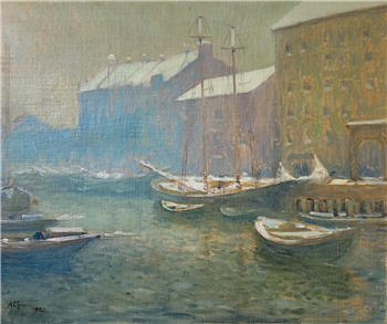 T-Wharf in Winter - Image 1 of 2