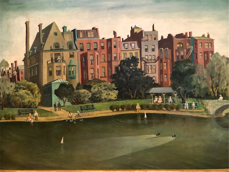 "Boston View 1930's" - Image 2 of 4