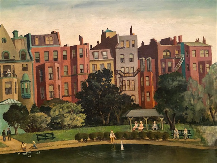 "Boston View 1930's" - Image 3 of 4