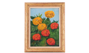 Zinnias - Image 1 of 3