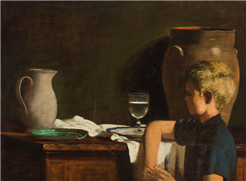 Interior: Still Life and Child - Image 1 of 2