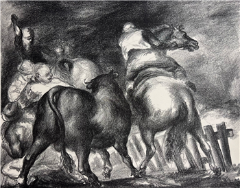 Escaped Bull - Image 1 of 2