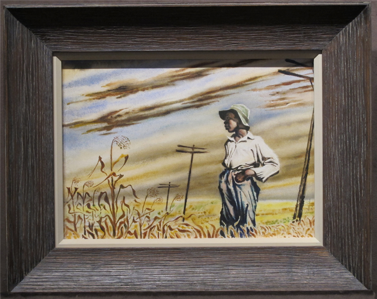 Boy in Cornfield - Image 2 of 2