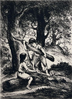 Gathering Twigs - Image 1 of 2