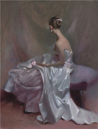 "Dream a Little Dream of Me" 50 x 38 by Tina Garrett