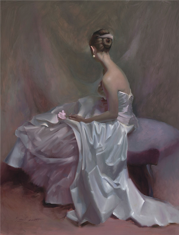 "Dream a Little Dream of Me" 50 x 38 by Tina Garrett