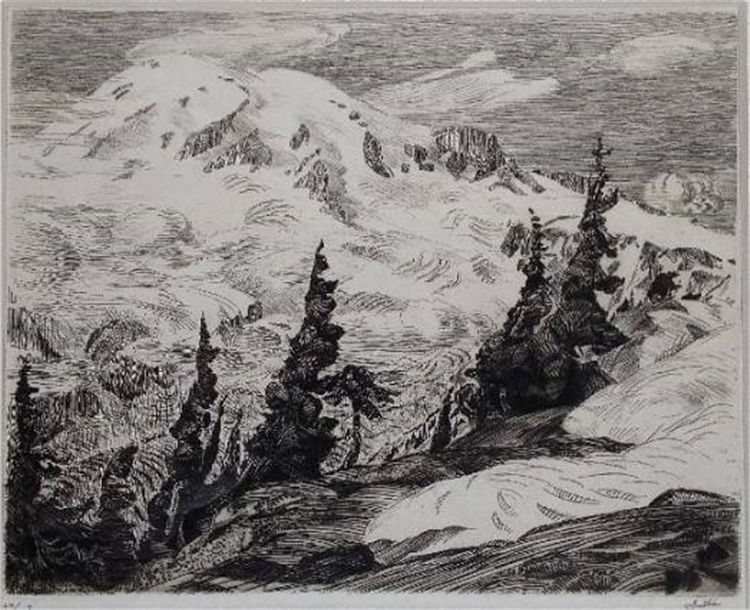 Mt Rainier Majesty - Image 3 of 4