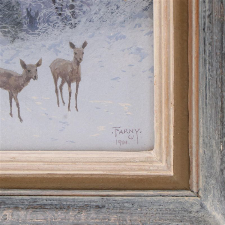 Deer in Forest - Image 2 of 3