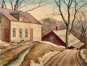 Putney (Vermont) - down by the dam - Image 1 of 2