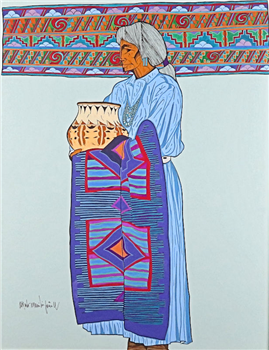 El Vestido Azul  :  Mestizo Series - Image 1 of 4
