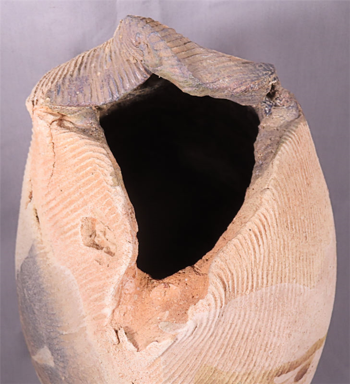 Expressive Slab Vase - Image 3 of 3