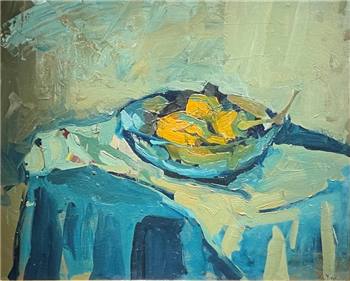 "Still Life with Mangos"
