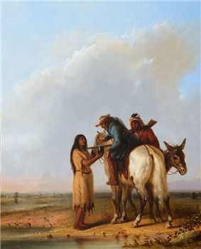 The Thirsty Trapper (1850)