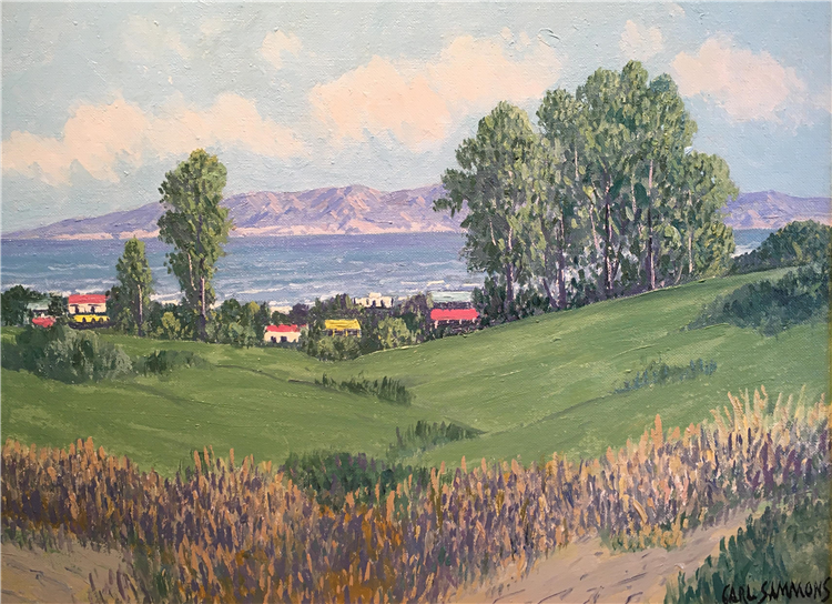 "PG Municipal Golf Course Holes 5-6" - Pacific Grove, California - Image 2 of 2