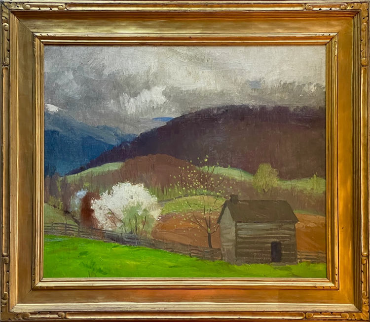 Mt Rainier Foothills Timber Cabin in Spring - Image 2 of 2