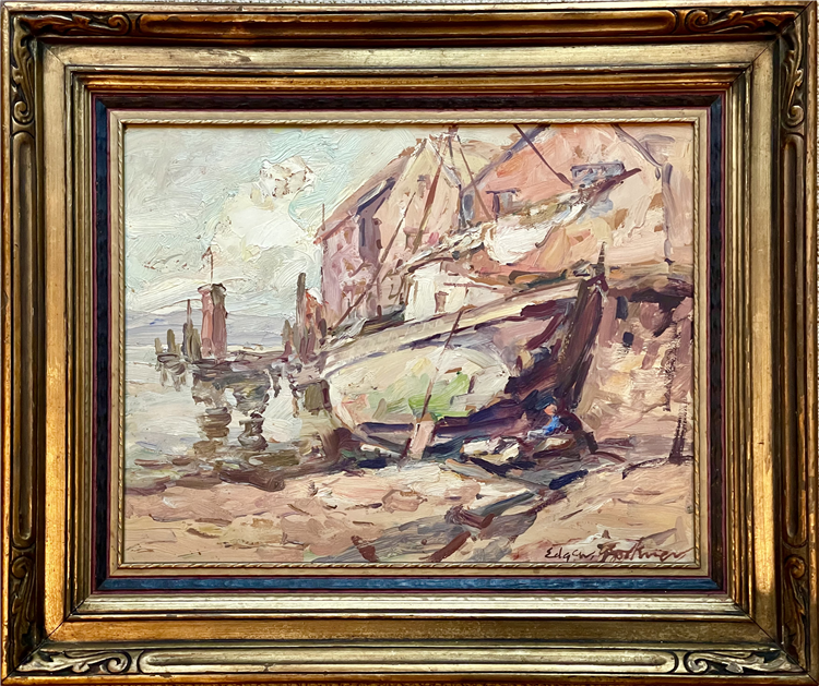 Working on Boat, Seattle Waterfront - Image 2 of 2