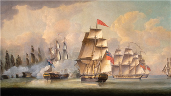 Napoleonic War Battle of Pulo Aura - Image 1 of 4