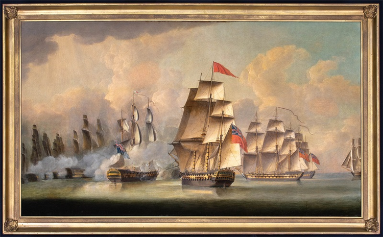Napoleonic War Battle of Pulo Aura - Image 2 of 4