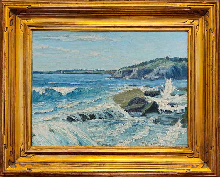 “Eastern Coast with Rocks” and “Eastern Coast with Waves” - Image 3 of 4