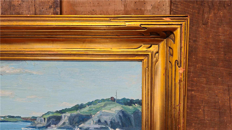 “Eastern Coast with Rocks” and “Eastern Coast with Waves” - Image 4 of 4