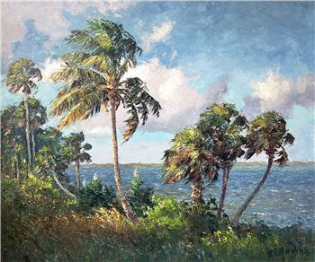 Windy Day (Indian River, Florida) - Image 1 of 2