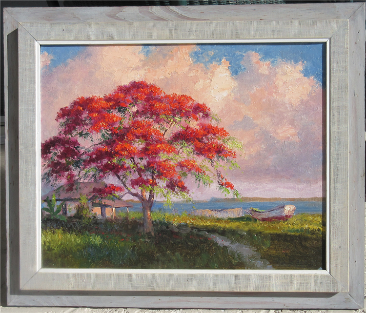 Royal Poinciana on the Indian River, Florida - Image 2 of 2