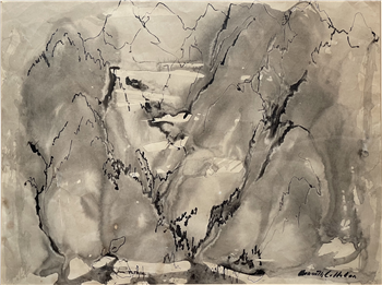 Northwest Mountain Sumi - Image 1 of 2