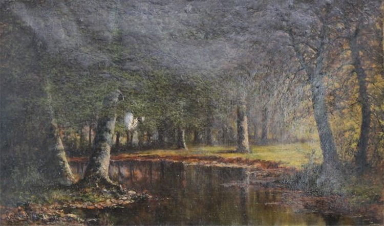 Kentucky Landscape with Stream - Image 3 of 4