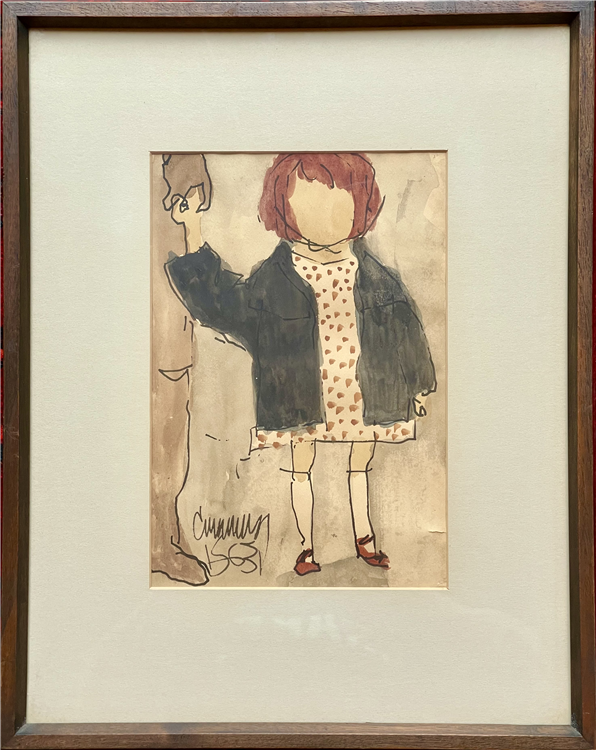 Heart Girl Holding Hand - Image 2 of 2