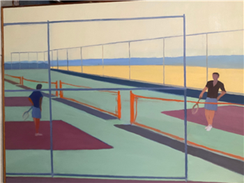 Tennis Players in the Hamptons - Image 1 of 4