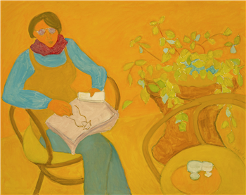 Sketcher with Plant