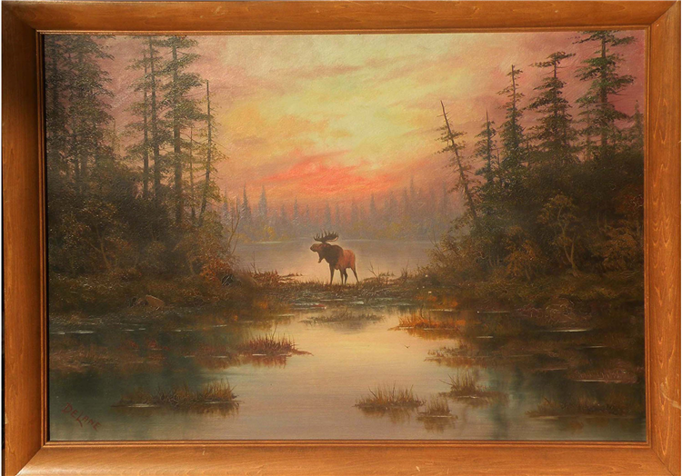 Wilderness Sunset, Pacific Northwest - Image 2 of 2