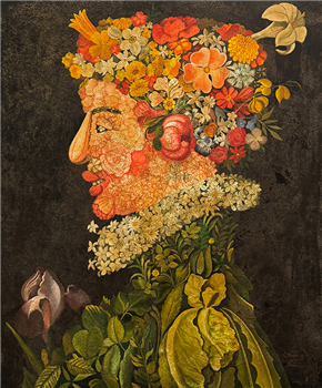 Untitled (Portrait of a Man as Flowers After Giuseppe Arcimboldo) - Image 1 of 4