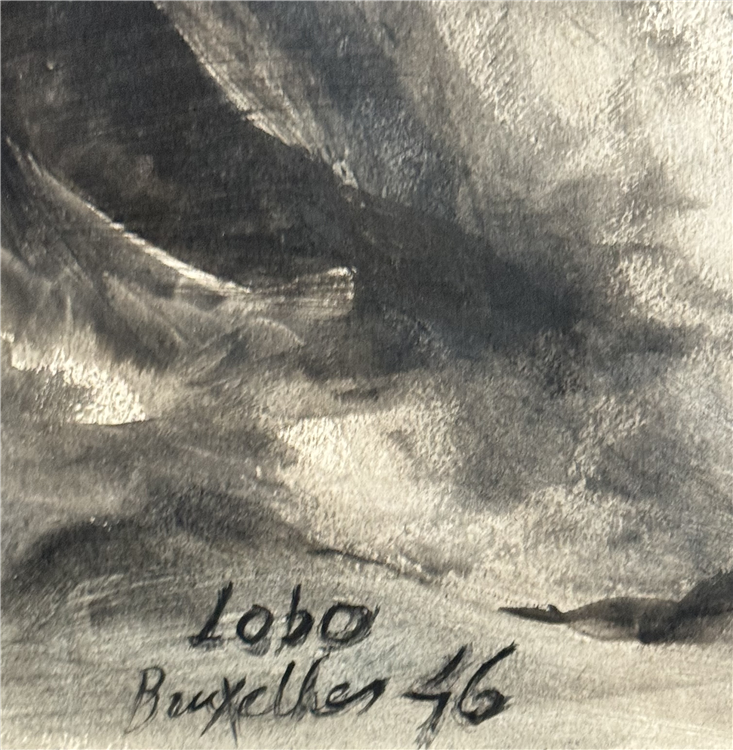 BALTASAR LOBO Nude Woman Seated - Image 2 of 4