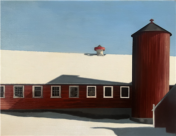 Snowy Barn #2
