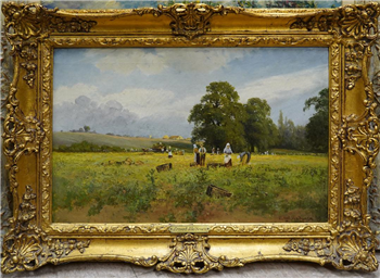 Landscape with Farm Workers - Image 1 of 2