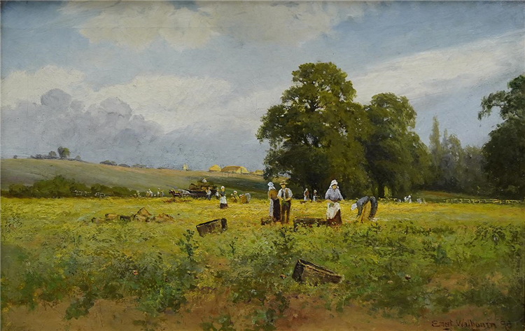 Landscape with Farm Workers - Image 2 of 2