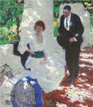 Couple Under Loggia - Image 1 of 2