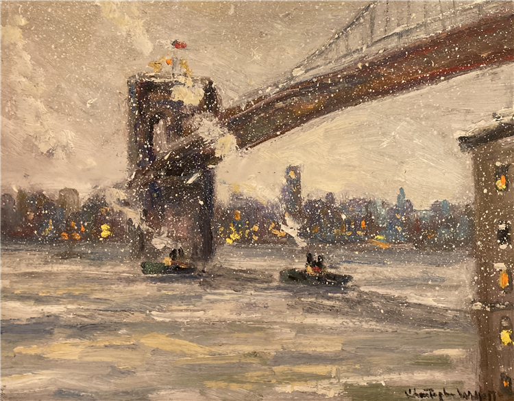 Morrissey Tugs Under The Brooklyn Bridge - Image 2 of 4