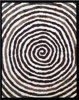 Va va va vorticism - chewing gum on canvas - Image 1 of 4