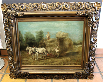 "Late Summer Haying" - Image 1 of 4