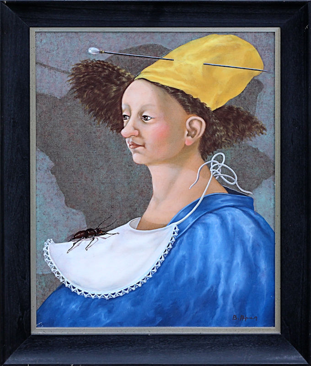 Portrait with Prominent Beetle - Image 4 of 4