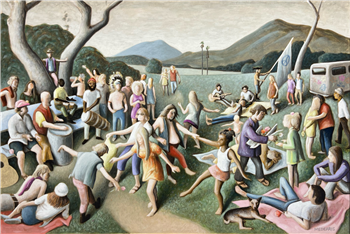 Study for “The Flower Children” - Image 1 of 2