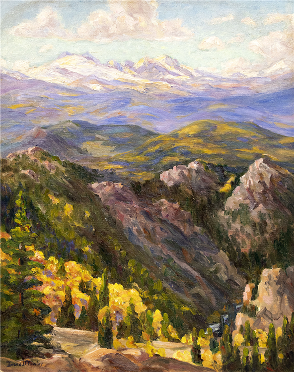 Boulder Canyon (Colorado Mountain Landscape in Autumn) - Image 2 of 3
