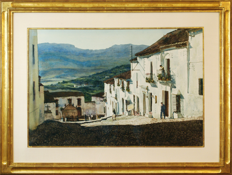 Mediterranean Village, said to be Ronda, Spain - Image 2 of 3