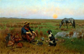 Sunset on the Prairie