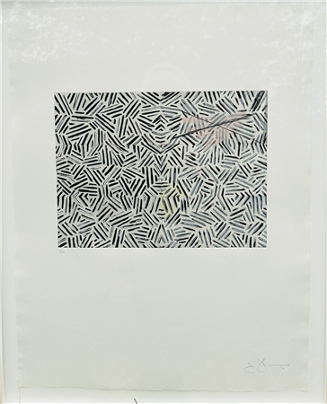 Jasper Johns
Corpse and Mirror, Ed. 5/50, 1976
Etching and aquatint in colors on Rives BFK
25? x 19? in.