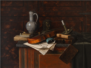 Dutch Jar and Bust of Dante - Image 1 of 2